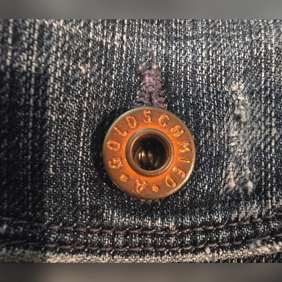AG Adriano Goldschmied The Almo Jean Jacket Size XS - Picture 4 of 10